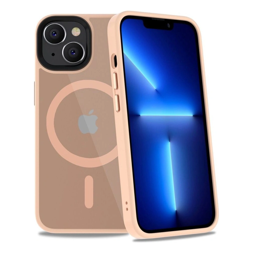 Hurtownia GSM - Etui Tech-Protect Magmat MagSafe Apple iPhone 14/13 Matt Rózsaszín - THP1942 - {ean13} - Hurt