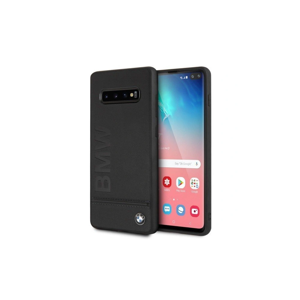 Hurtownia GSM - Etui BMW BMHCS10PLLSB Samsung Galaxy S10+ Plus hardcase negru/black - BMW456 - {ean13} - Hurt