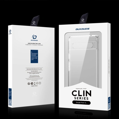 Etui Dux Ducis Clin Google Pixel 7a przezroczyste