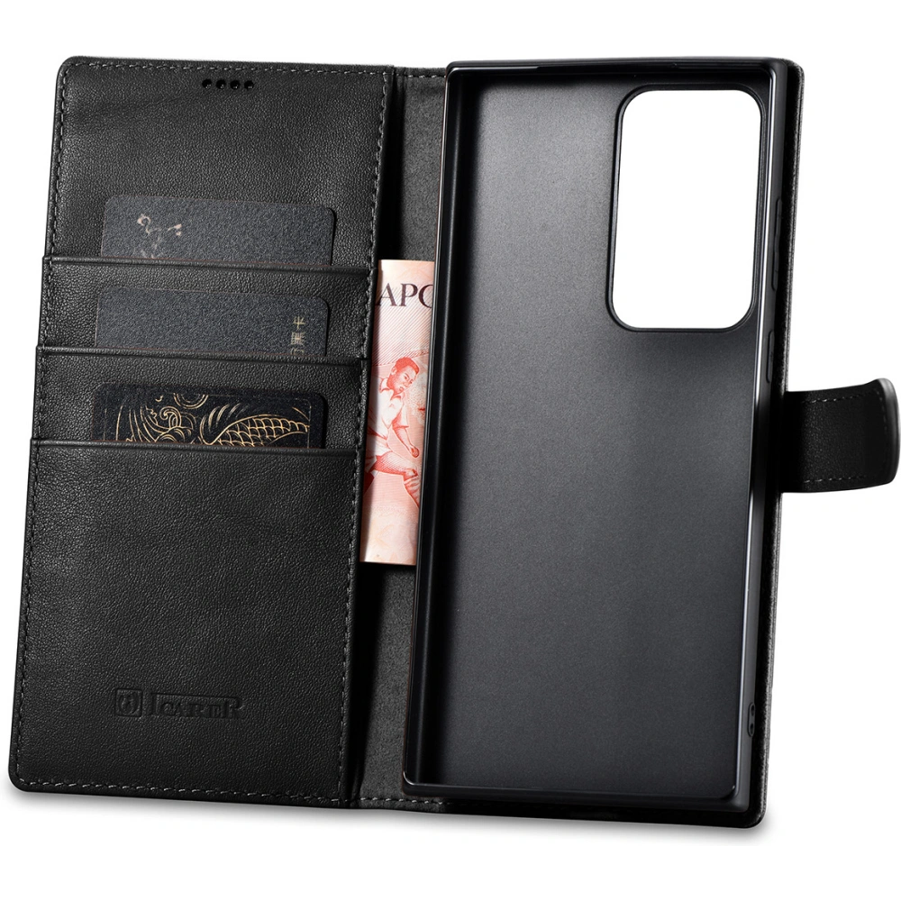 Hurtownia GSM - Etui iCarer Wallet Case Samsung Galaxy S23 Ultra černé - ICR486 - {ean13} - Hurt