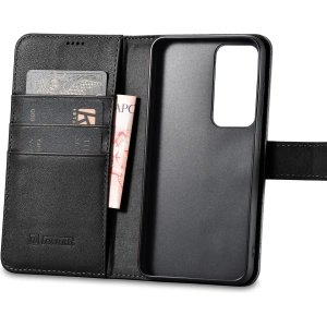 Hurtownia GSM - Etui iCarer Wallet Case Samsung Galaxy S23+ Plus negre - ICR487 - {ean13} - Hurt