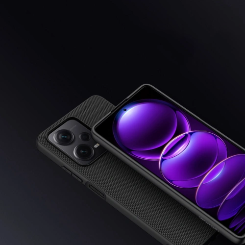 Etui Nillkin Textured Case Xiaomi Redmi Note 12 Pro+ Plus czarne