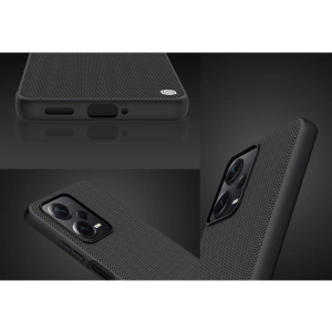 Hurtownia GSM - Etui Nillkin Textured Case Xiaomi Redmi Note 12 Pro+ Plus fekete - NLK1087 - {ean13} - Hurt