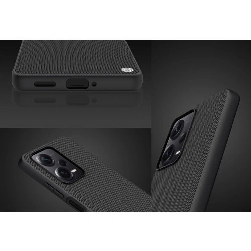 Etui Nillkin Textured Case Xiaomi Redmi Note 12 Pro+ Plus czarne