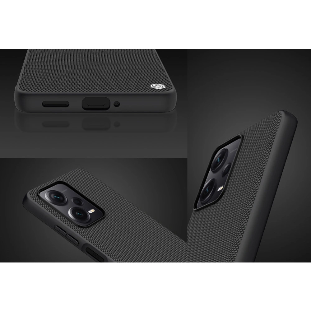 Hurtownia GSM - Etui Nillkin Textured Case Xiaomi Redmi Note 12 Pro+ Plus negru - NLK1087 - {ean13} - Hurt