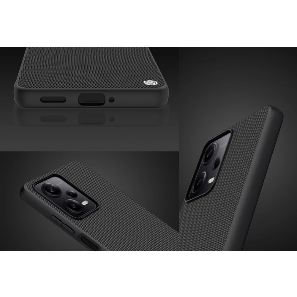 Hurtownia GSM - Etui Nillkin Textured Case Xiaomi Redmi Note 12 Pro/POCO X5 Pro 5G czarne - NLK1088 - {ean13} - Hurt