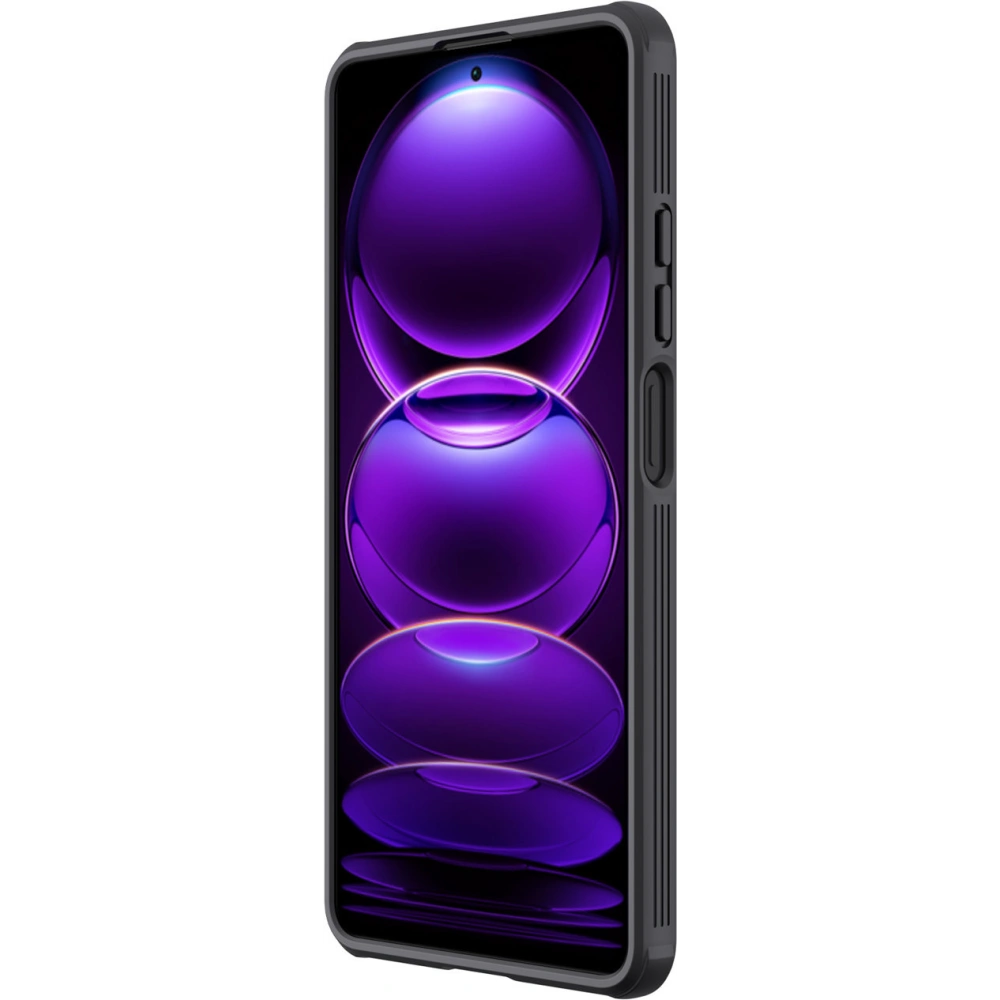 Wholesale Nillkin CamShield Pro Case Xiaomi Redmi Note 12 Pro+ Plus black - NLK1090 - {ean13} - Hurt