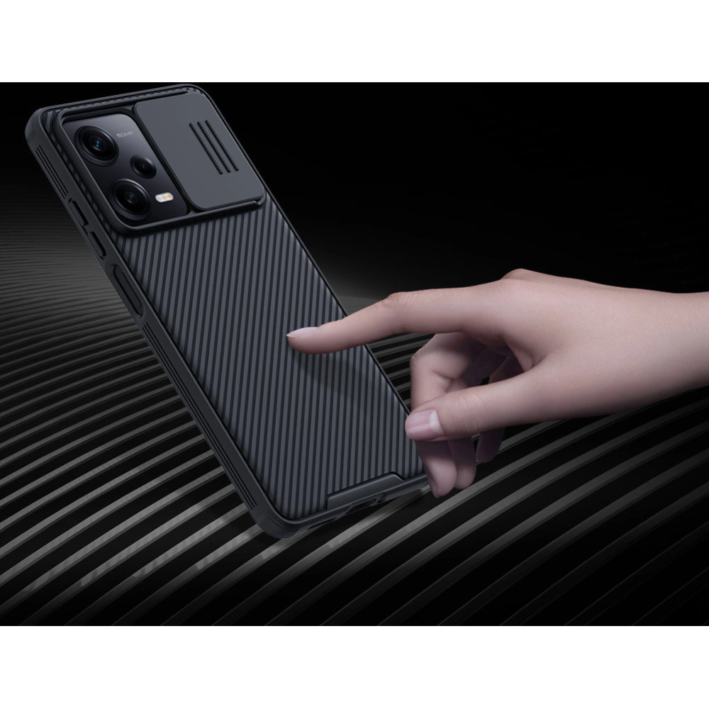 Wholesale Nillkin CamShield Pro Case Xiaomi Redmi Note 12 Pro+ Plus black - NLK1090 - {ean13} - Hurt
