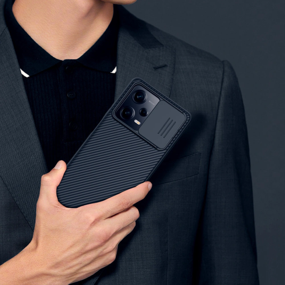 Hurtownia GSM - Etui Nillkin CamShield Pro Case Xiaomi Redmi Note 12 Pro+ Plus fekete - NLK1090 - {ean13} - Hurt