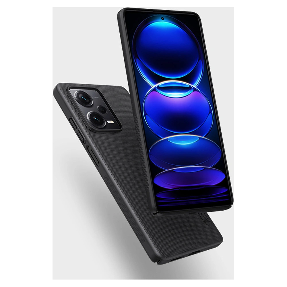 Hurtownia GSM - Etui Nillkin Super Frosted Shield Xiaomi Redmi Note 12 Pro+ Plus negre - NLK1091 - {ean13} - Hurt