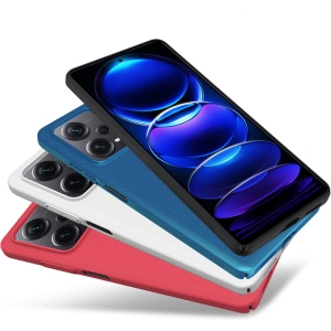 Hurtownia GSM - Etui Nillkin Super Frosted Shield Xiaomi Redmi Note 12 Pro+ Plus fekete - NLK1091 - {ean13} - Hurt