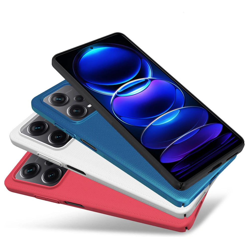 Hurtownia GSM - Etui Nillkin Super Frosted Shield Xiaomi Redmi Note 12 Pro+ Plus fekete - NLK1091 - {ean13} - Hurt