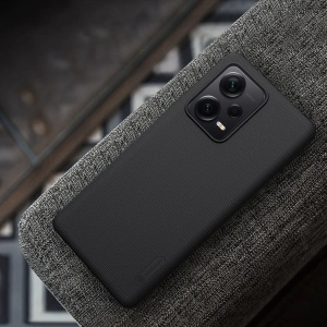 Hurtownia GSM - Etui Nillkin Super Frosted Shield Xiaomi Redmi Note 12 Pro+ Plus fekete - NLK1091 - {ean13} - Hurt