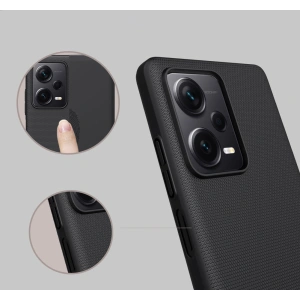 Etui Nillkin Super Frosted Shield Xiaomi Redmi Note 12 Pro+ Plus czarne