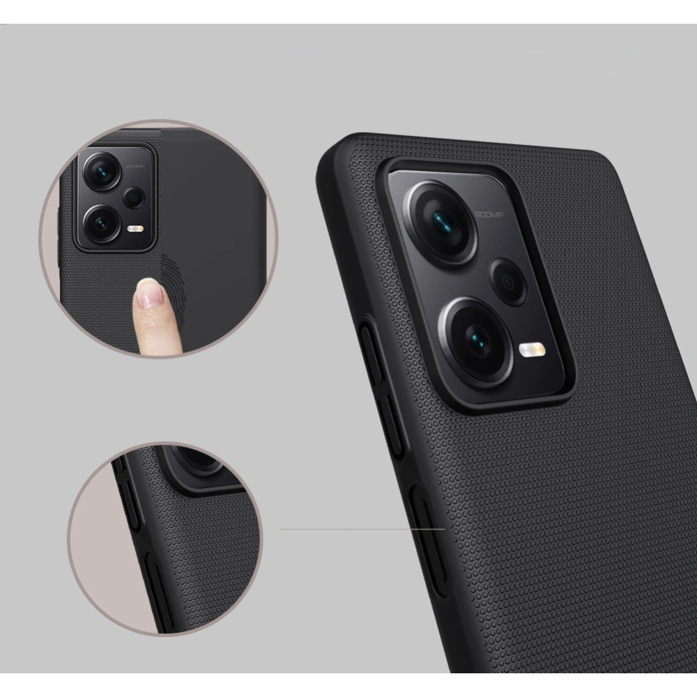 Hurtownia GSM - Etui Nillkin Super Frosted Shield Xiaomi Redmi Note 12 Pro+ Plus negre - NLK1091 - {ean13} - Hurt