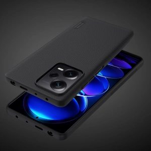 Hurtownia GSM - Etui Nillkin Super Frosted Shield Xiaomi Redmi Note 12 Pro+ Plus fekete - NLK1091 - {ean13} - Hurt