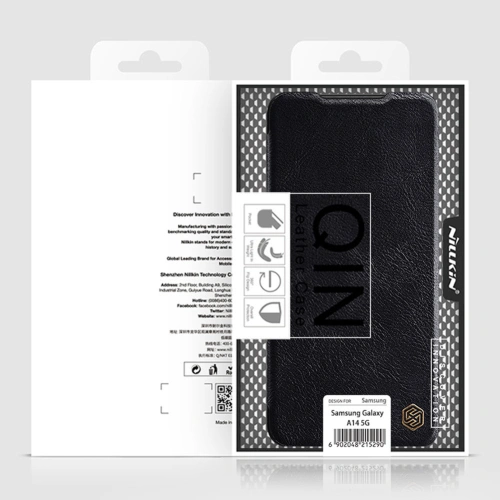 Etui Nillkin Qin Leather Samsung Galaxy A14 5G brązowe