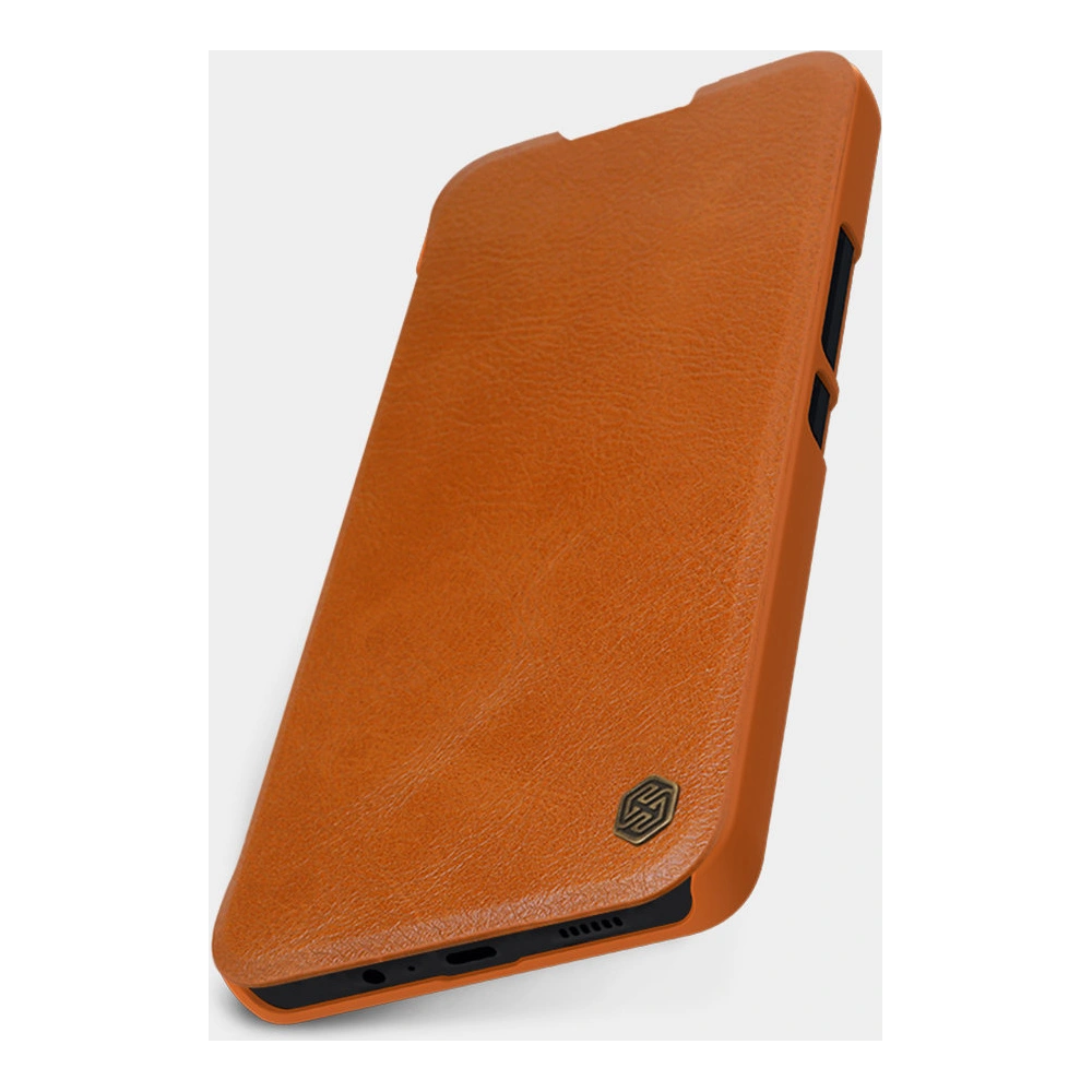 Hurtownia GSM - Etui Nillkin Qin Leather Samsung Galaxy A14 5G hnědé - NLK1095 - {ean13} - Hurt