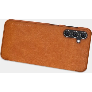 Etui Nillkin Qin Leather Samsung Galaxy A14 5G brązowe
