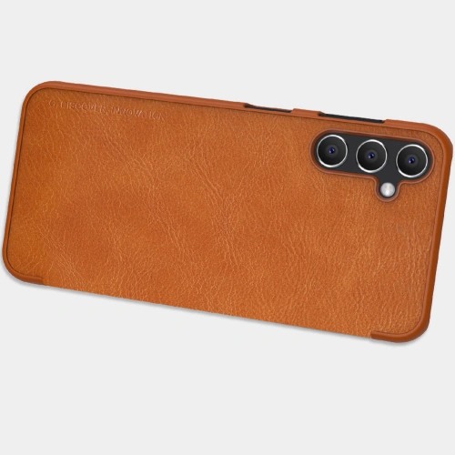 Etui Nillkin Qin Leather Samsung Galaxy A14 5G brązowe