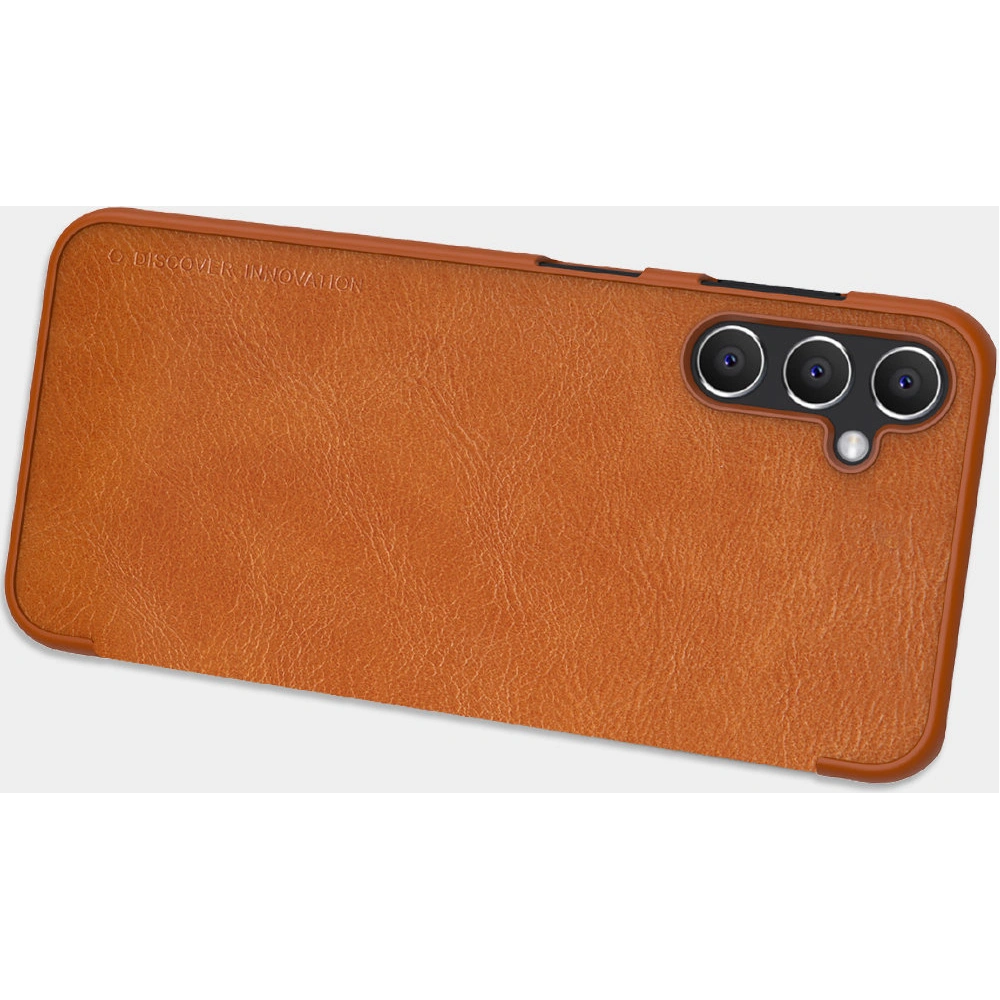 Hurtownia GSM - Etui Nillkin Qin Leder Samsung Galaxy A14 5G braun - NLK1095 - {ean13} - Hurt