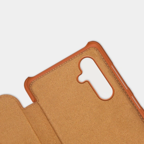 Etui Nillkin Qin Leather Samsung Galaxy A14 5G brązowe