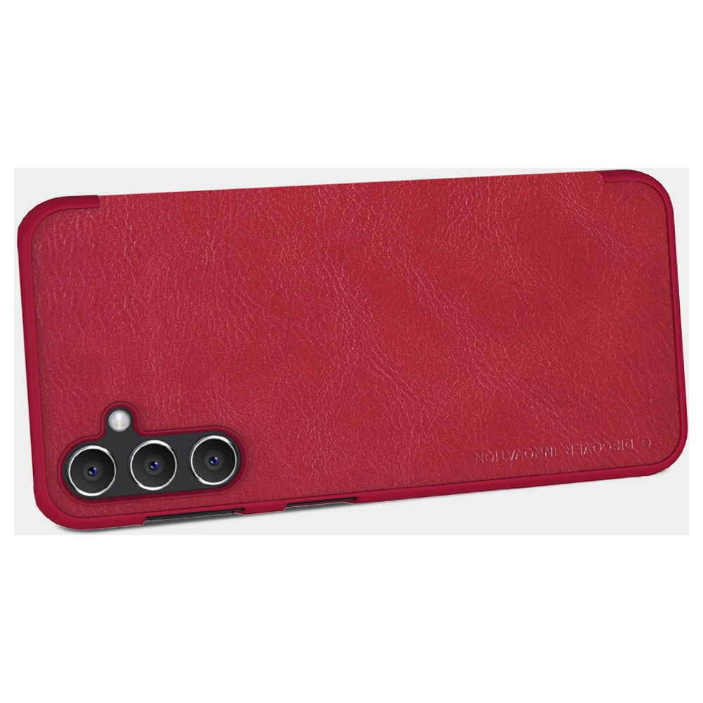 Hurtownia GSM - Etui Nillkin Qin Leather Samsung Galaxy A14 5G piros - NLK1096 - {ean13} - Hurt
