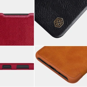 Hurtownia GSM - Etui Nillkin Qin Leather Samsung Galaxy A14 5G piros - NLK1096 - {ean13} - Hurt