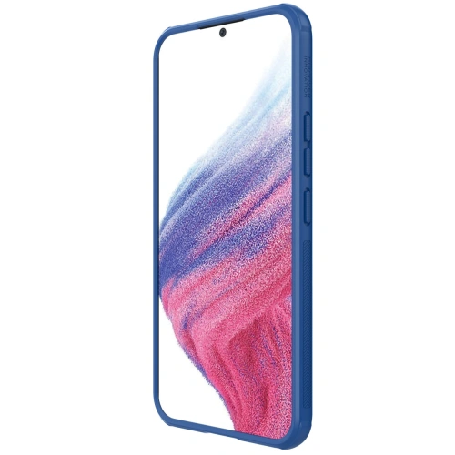 Etui Nillkin Super Frosted Shield Pro Samsung Galaxy A54 5G niebieskie
