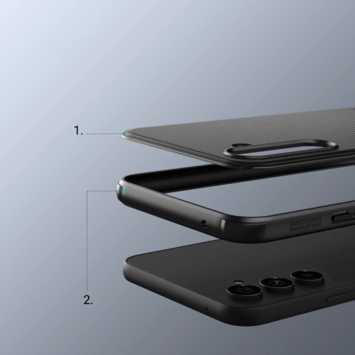 Etui Nillkin Super Frosted Shield Pro Samsung Galaxy A54 5G niebieskie