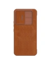 Hurtownia GSM - Etui Nillkin Qin Leather Pro Case Samsung Galaxy A54 5G brązowe - NLK1102 - {ean13} - Hurt