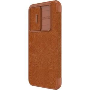 Hurtownia GSM - Etui Nillkin Qin Leather Pro Case Samsung Galaxy A54 5G maro - NLK1102 - {ean13} - Hurt