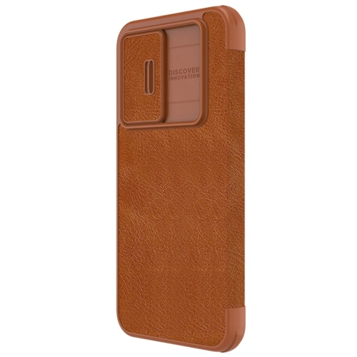 Etui Nillkin Qin Leather Pro Case Samsung Galaxy A54 5G brązowe