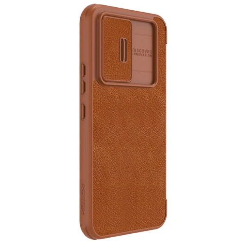 Etui Nillkin Qin Leather Pro Case Samsung Galaxy A54 5G brązowe