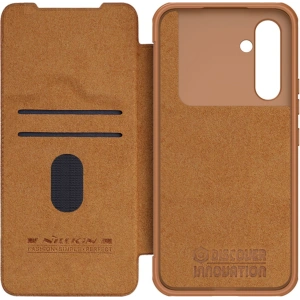 Hurtownia GSM - Etui Nillkin Qin Leather Pro Case Samsung Galaxy A54 5G maro - NLK1102 - {ean13} - Hurt