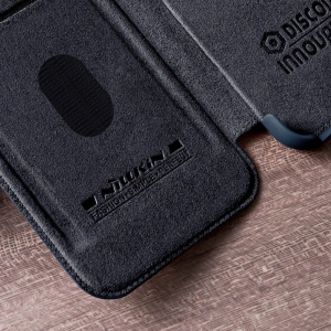 Hurtownia GSM - Etui Nillkin Qin Leather Pro Case Samsung Galaxy A54 5G maro - NLK1102 - {ean13} - Hurt