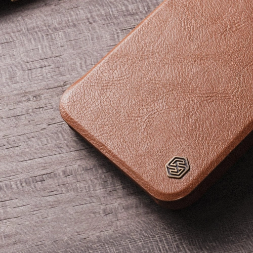 Etui Nillkin Qin Leather Pro Case Samsung Galaxy A54 5G brązowe