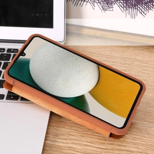 Hurtownia GSM - Etui Nillkin Qin Leather Pro Case Samsung Galaxy A54 5G maro - NLK1102 - {ean13} - Hurt