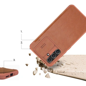 Hurtownia GSM - Etui Nillkin Qin Leather Pro Case Samsung Galaxy A54 5G negre - NLK1103 - {ean13} - Hurt