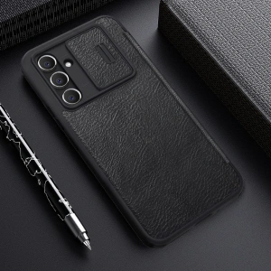 Hurtownia GSM - Etui Nillkin Qin Leather Pro Case Samsung Galaxy A54 5G negre - NLK1103 - {ean13} - Hurt