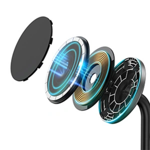 Wholesale Choetech T585-F Wireless Charger 15W with stand 3in1 (black) - CHT58 - {ean13} - Hurt