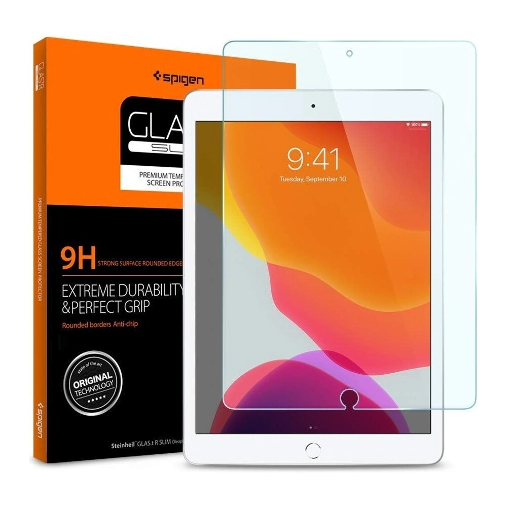 Tvrdé sklo Spigen GLAS.tR Slim Apple iPad 10.2 2019/2020/2021 (7., 8. a 9. generace)/iPad Air 10.5 2019 (3. generace)