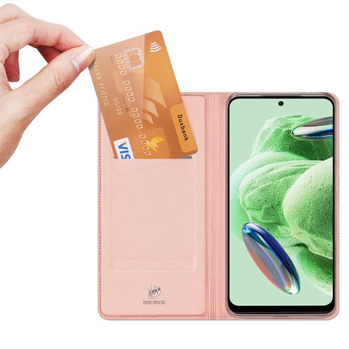 Etui Dux Ducis Skin Pro Xiaomi Redmi Note 12 Pro+ Plus różowe