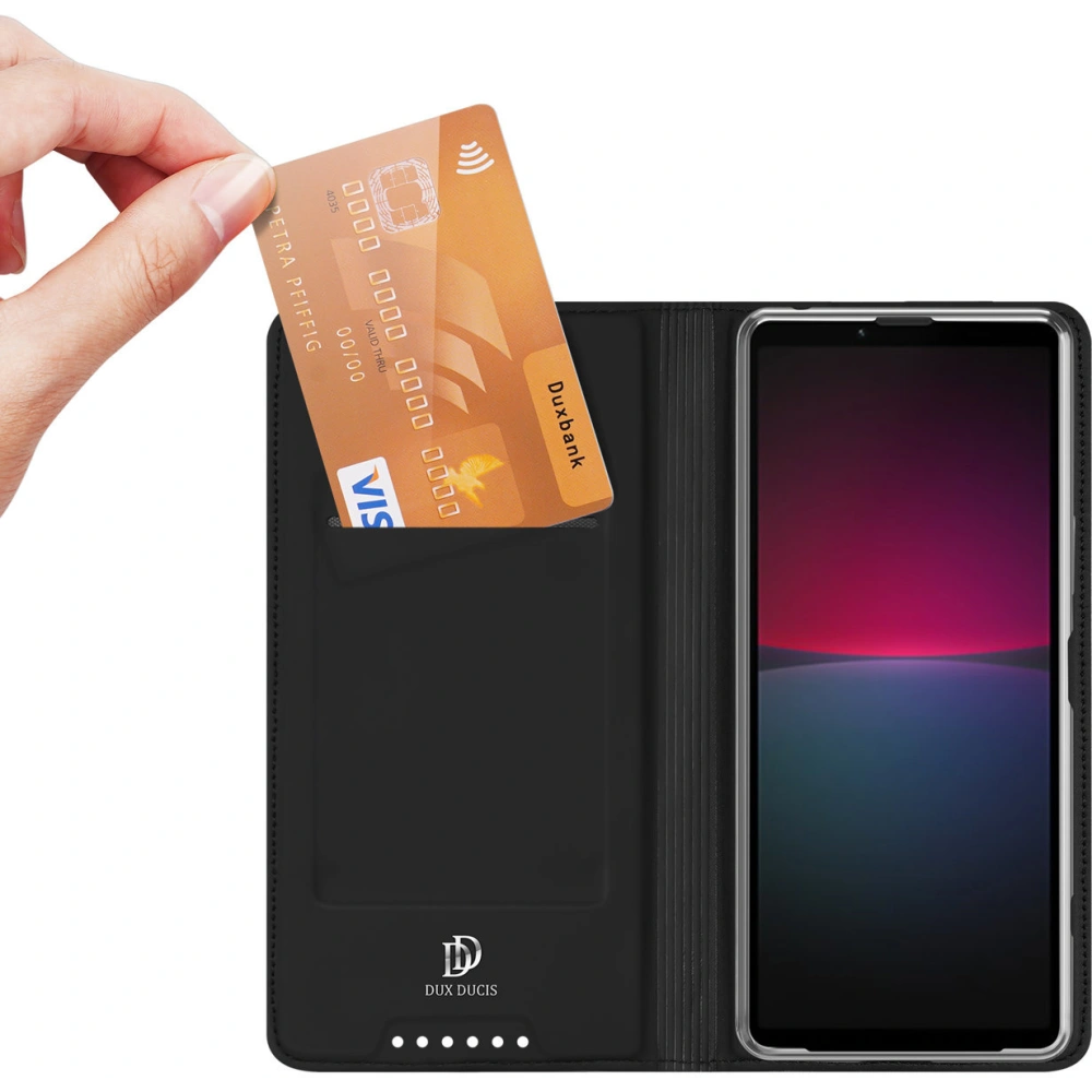 Hurtownia GSM - Etui Dux Ducis Skin Pro Sony Xperia 10 V černé - DDS1692 - {ean13} - Hurt