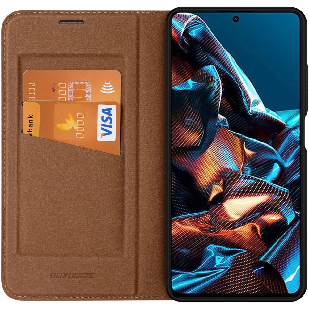 Hurtownia GSM - Etui Dux Ducis Skin X2 Xiaomi Redmi Note 12 Pro/POCO X5 Pro 5G barna - DDS1702 - {ean13} - Hurt