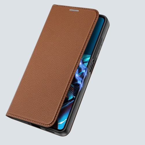 Etui Dux Ducis Skin X2 Xiaomi Redmi Note 12 Pro/POCO X5 Pro 5G brązowe