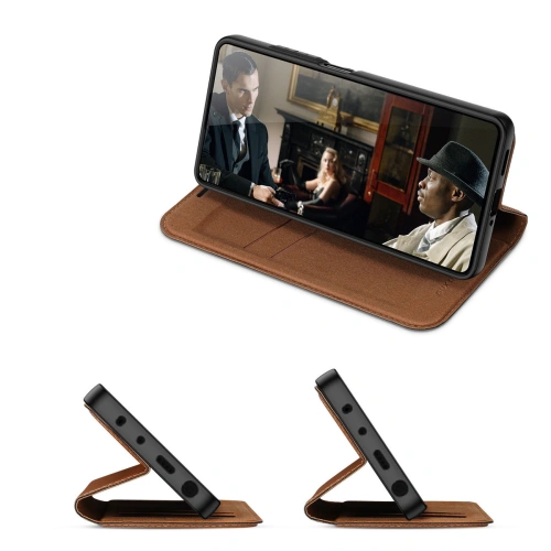 Etui Dux Ducis Skin X2 Xiaomi Redmi Note 12 Pro/POCO X5 Pro 5G brązowe