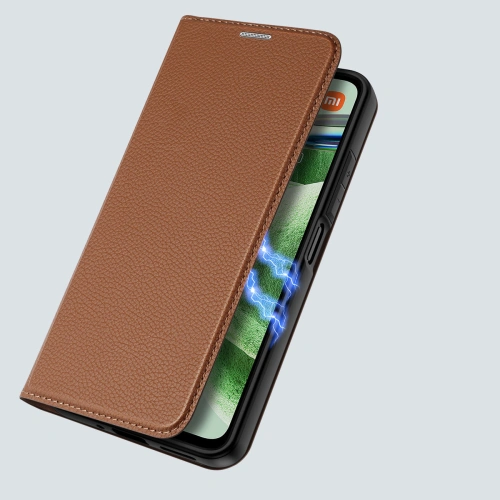 Etui Dux Ducis Skin X2 Xiaomi Redmi Note 12 5G/POCO X5 5G brązowe