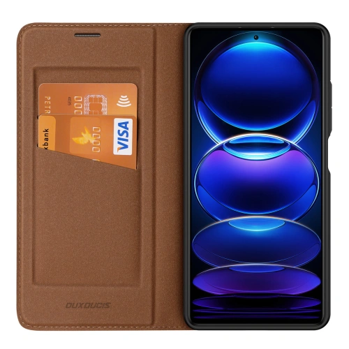 Etui Dux Ducis Skin X2 Xiaomi Redmi Note 12 brązowe