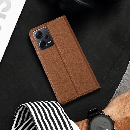 Etui Dux Ducis Skin X2 Xiaomi Redmi Note 12 brązowe